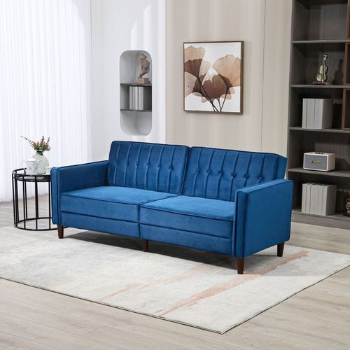 Sofa Futon Velvet-Touch