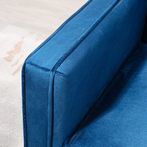 Sofa Futon Velvet-Touch