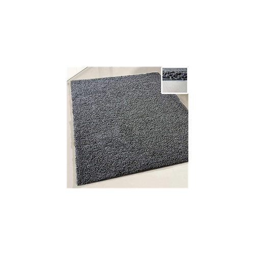 Grey-Mix Shaggy Rug