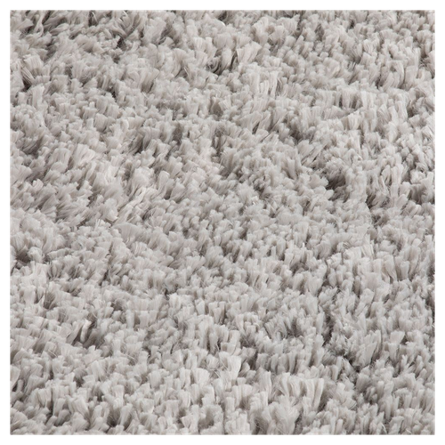 Larissa Ghost Grey Shaggy Runner - Luxurious 67x200cm Machine Washable floor art
