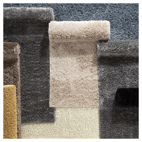 Larissa Ghost Grey Shaggy Runner - Luxurious 67x200cm Machine Washable floor art
