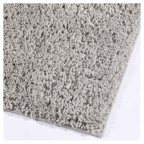 Larissa Ghost Grey Shaggy Runner - Luxurious 67x200cm Machine Washable floor art