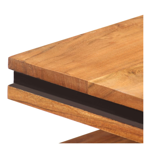 Acacia Wood Coffee Table with Dre