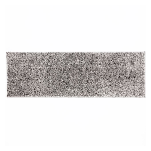 Larissa Ghost Grey Shaggy Runner - Luxurious 67x200cm Machine Washable floor art