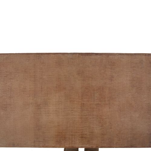 Rustic Solid Fir Wood Coffee Table with Wheels & Storage