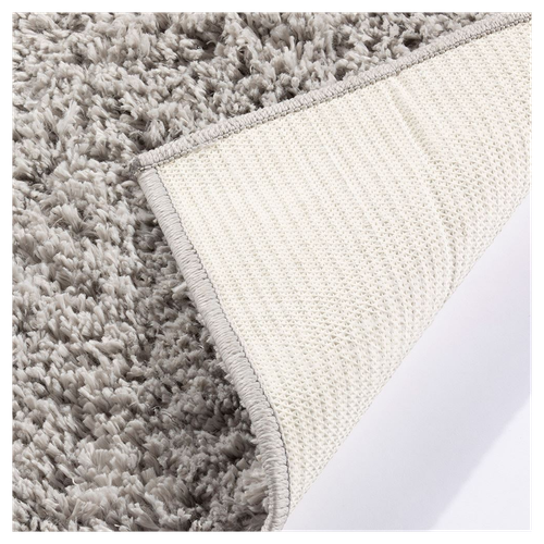 Larissa Ghost Grey Shaggy Rug - Plush