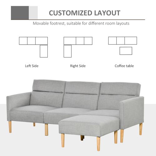Upholstered Sofa bed.