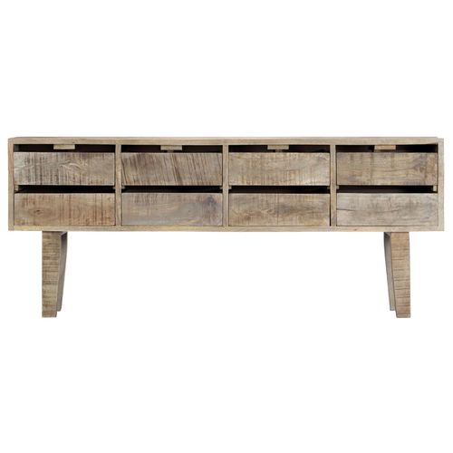 Mango Wood Sideboard with 8 Drawers
