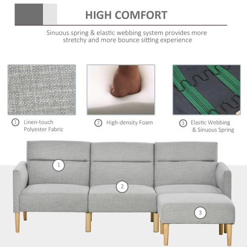 Upholstered Sofa bed.