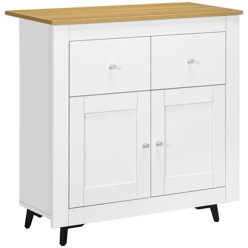 Freestanding Sideboard Storage Cabinet with Soft-Close Drawers