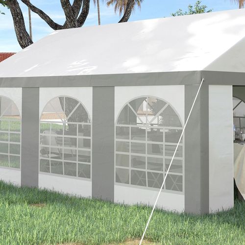 Party Tent with Windows & Doors
