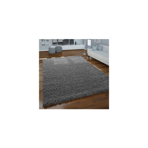 Grey-Mix Shaggy Rug