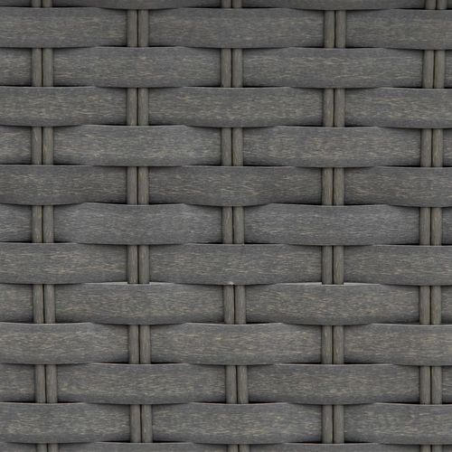 Rattan Set, 6 PC-Grey Garden Furniture Set