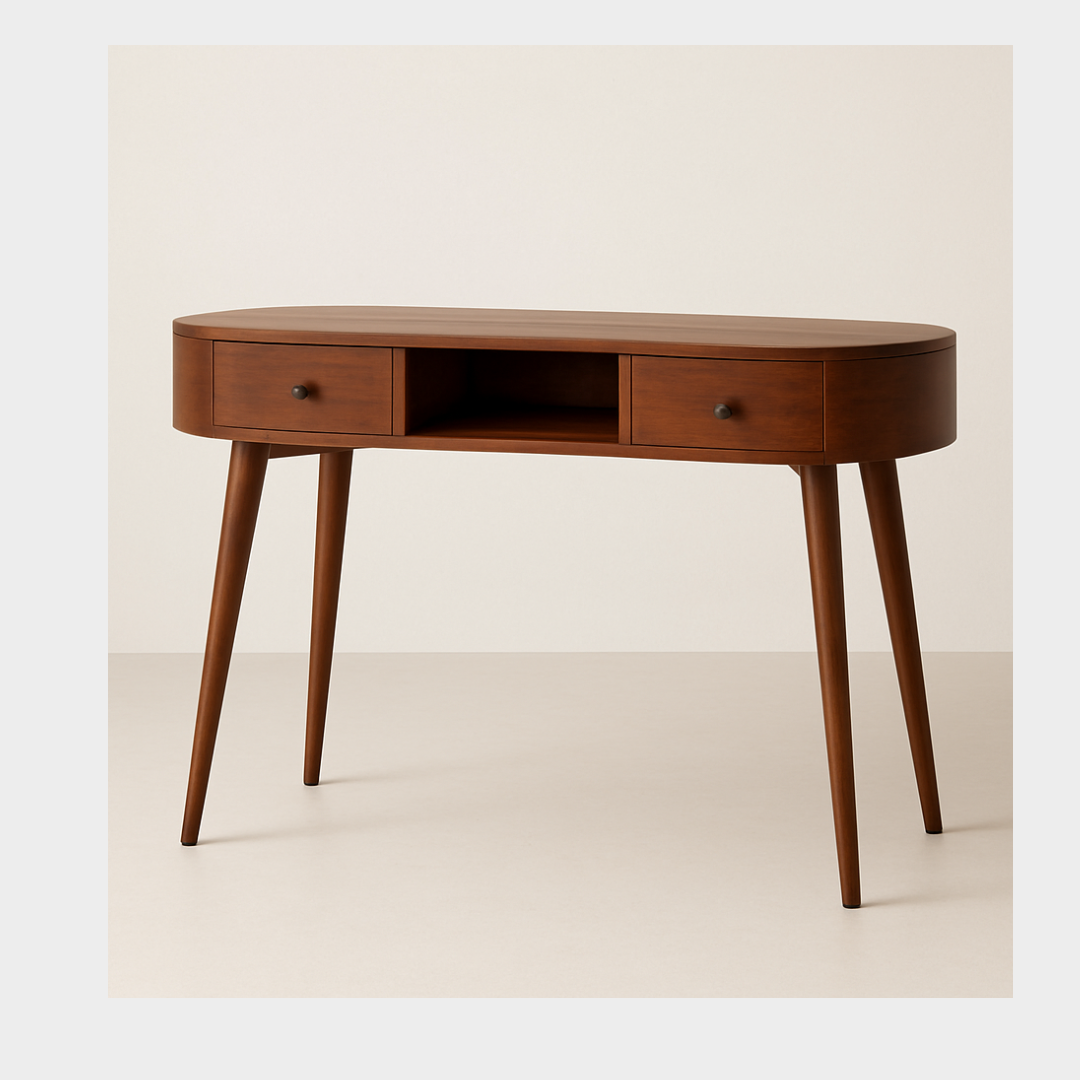 Chestnut Wave Writing Desk
