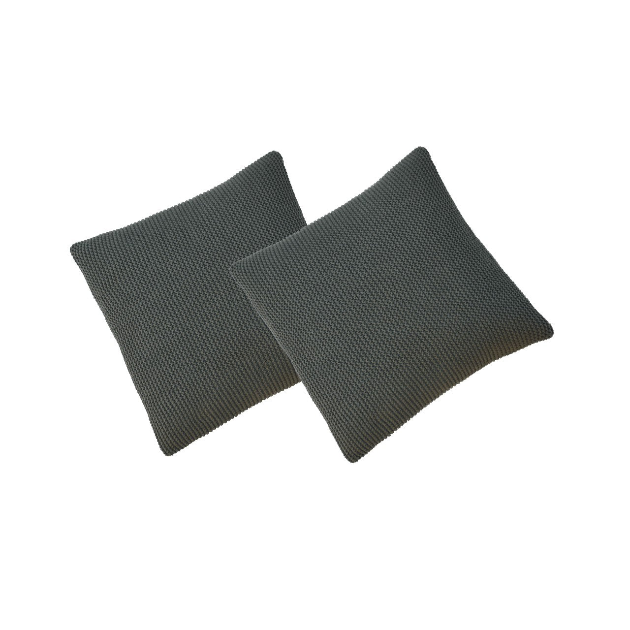 Green Cotton Cushion Set of 2