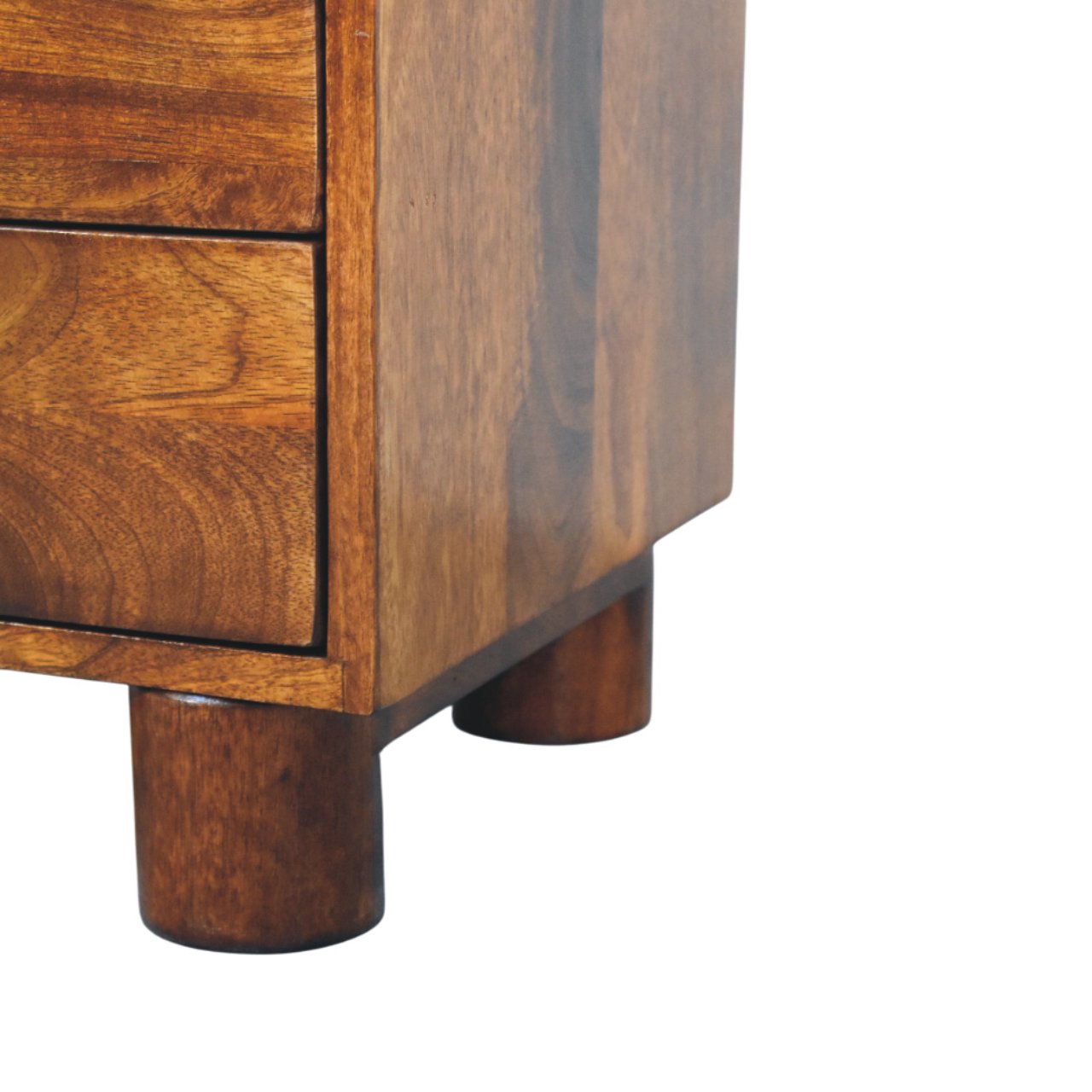 Tula 2 Drawer Chestnut Nightstand