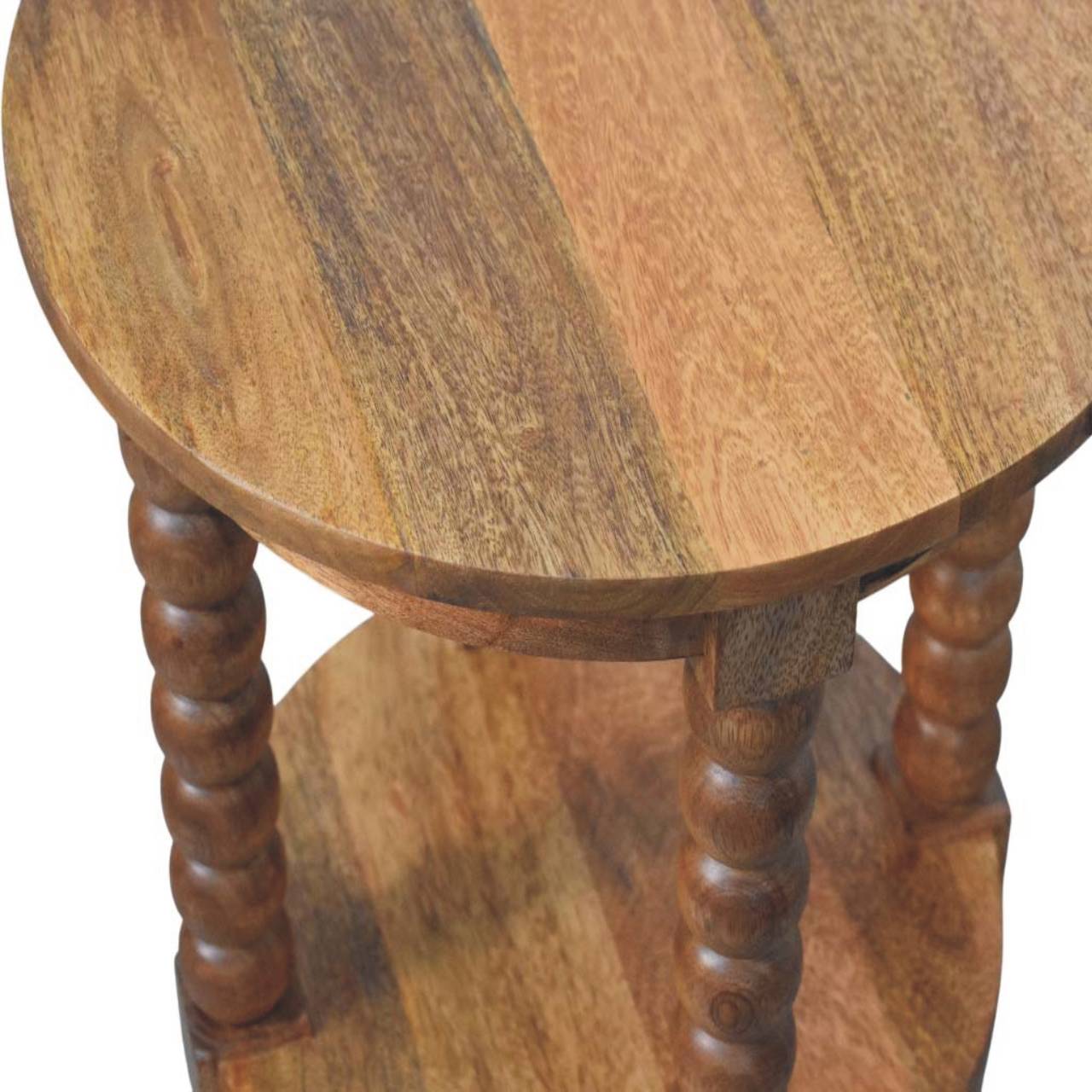 Barley Twist Round Side Table