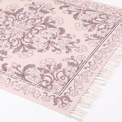 Kew Vintage Mauve Rug - Eco-Friendly