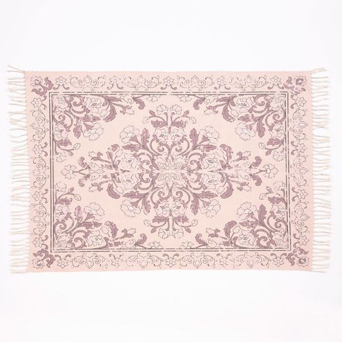 Kew Vintage Mauve Rug - Eco-Friendly