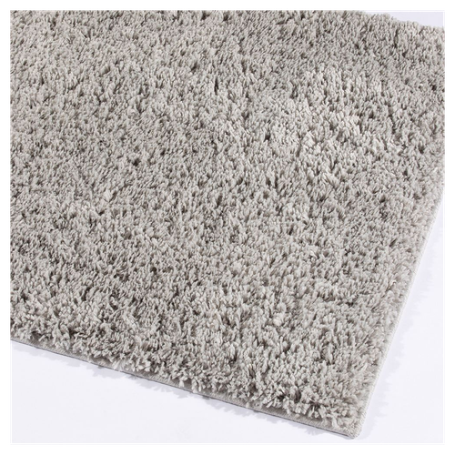 Larissa Ghost Grey Shaggy Rug - Plush