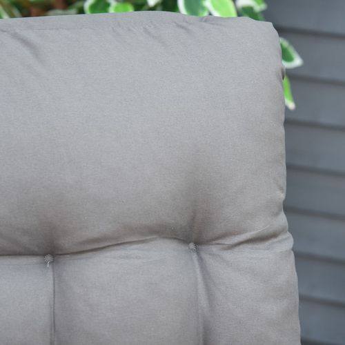 2-Pack Zero Gravity Folding Lounger Chairs with Cushions - Dark Grey