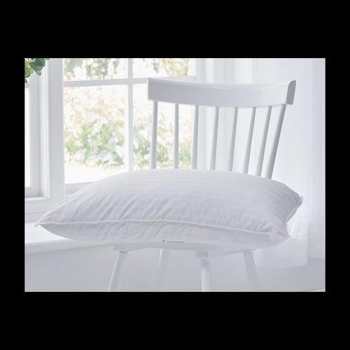 Hungarian White Goose Down Pillow - 100% Cotton Case